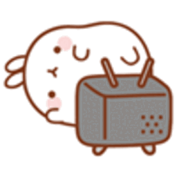 Bunny Tv — cartoon emoji for Slack & Discord (Discord)