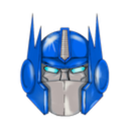 Optimus Prime — cartoon emoji for Slack & Discord (Discord)