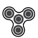 Handspinner 2 — fidget emoji for Slack & Discord