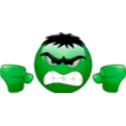 Hulk Smash — cartoon emoji for Slack & Discord (Discord)