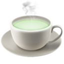 Matcha Green Tea Latte — drink emoji for Slack & Discord