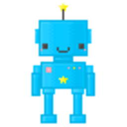 Blue Robot — robot emoji for Slack & Discord (Discord)