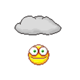 Lightening Struck — cartoon emoji for Slack & Discord (Discord)