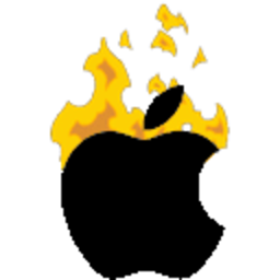 Apple Tire Fire — logo emoji for Slack & Discord (Discord)