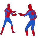 Spiderman Pointing — spider-man emoji for Slack & Discord