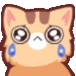 Neko Cry — cartoon emoji for Slack & Discord (Discord)