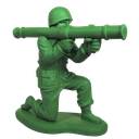Armymanbazooka — toy emoji for Slack & Discord