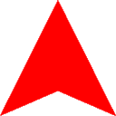 Up Red Arrow — red emoji for Slack & Discord