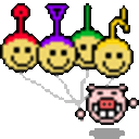 Teletubbies Balloons — cartoon emoji for Slack & Discord