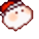 Bunny Santa — cute emoji for Slack & Discord