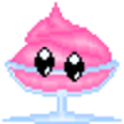 Mousse Pink — cartoon emoji for Slack & Discord (Discord)