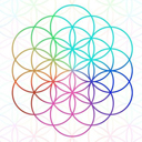 Bianca Flower Of Life — colorful emoji for Slack & Discord