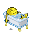 Bath Relax — character emoji for Slack & Discord