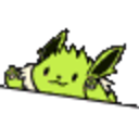Jolteon Shinybongo — cartoon emoji for Slack & Discord