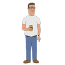 Hank Hill — cartoon emoji for Slack & Discord