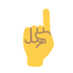 Pointupindex — hand-gesture emoji for Slack & Discord (Discord)