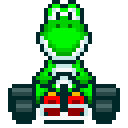 Yoshi Mario Kart — yoshi emoji for Slack & Discord