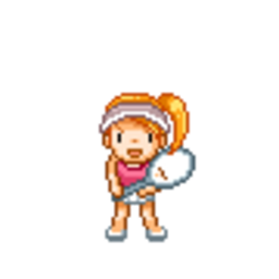 Tennis Player — cartoon emoji for Slack & Discord (Discord)