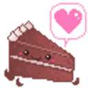 Chocolate Cake 4 — chocolate emoji for Slack & Discord