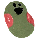 Paint Bean — cartoon emoji for Slack & Discord