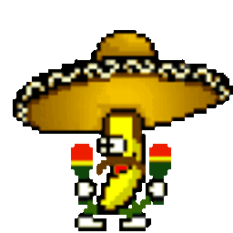 Banana Dancemaracas — cartoon emoji for Slack & Discord (Discord)
