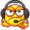 Newscaster — cartoon emoji for Slack & Discord