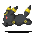 Umbreon — pokemon emoji for Slack & Discord