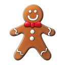 Gingerbread Person — cute emoji for Slack & Discord