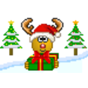 Reindeer Present — reindeer emoji for Slack & Discord