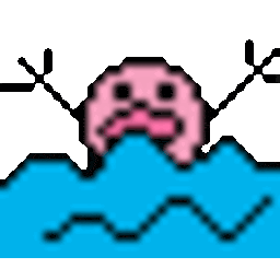 Drowning — cartoon emoji for Slack & Discord (Discord)
