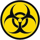 Virus Biohazard — symbol emoji for Slack & Discord