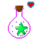 Star Bottle 2 — pixel-art emoji for Slack & Discord