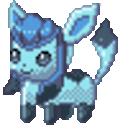 Glaceon 3 — pokemon emoji for Slack & Discord