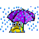 Raining 2 — cartoon emoji for Slack & Discord