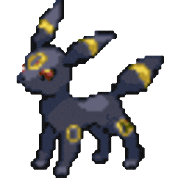 Umbreon 4 — pokemon emoji for Slack & Discord (Discord)