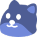 Doggo Blue — cartoon emoji for Slack & Discord