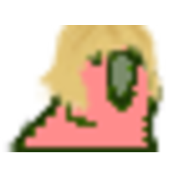Blonde Sassy Parrot — cartoon emoji for Slack & Discord (Discord)