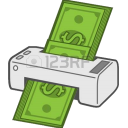 Money Printer — money emoji for Slack & Discord