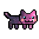 Nyancat Galaxy — cartoon emoji for Slack & Discord