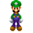 Luigi Spin — cartoon emoji for Slack & Discord