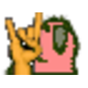 Metal Parrot — animal emoji for Slack & Discord