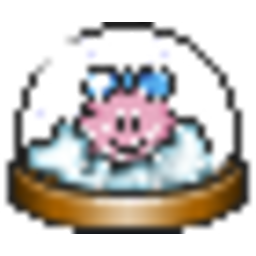 Knuddels Snowglobe Girl — cute emoji for Slack & Discord (Discord)