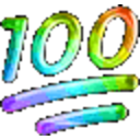 100 Rainbow — number emoji for Slack & Discord