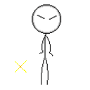 Dancing Stickman — cartoon emoji for Slack & Discord