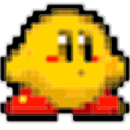 Kirby Yellow — cartoon emoji for Slack & Discord (Discord)