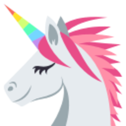 Unicorn Profile3 — unicorn emoji for Slack & Discord (Discord)