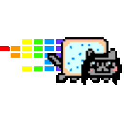 Nyancat Poptart — pixel-art emoji for Slack & Discord (Discord)