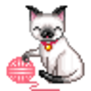 Siamesecat Yarn — cartoon emoji for Slack & Discord