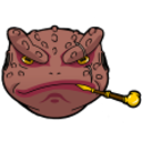 Gamabunta — cartoon emoji for Slack & Discord