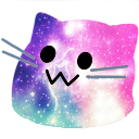 Meow Cosmic — cartoon emoji for Slack & Discord